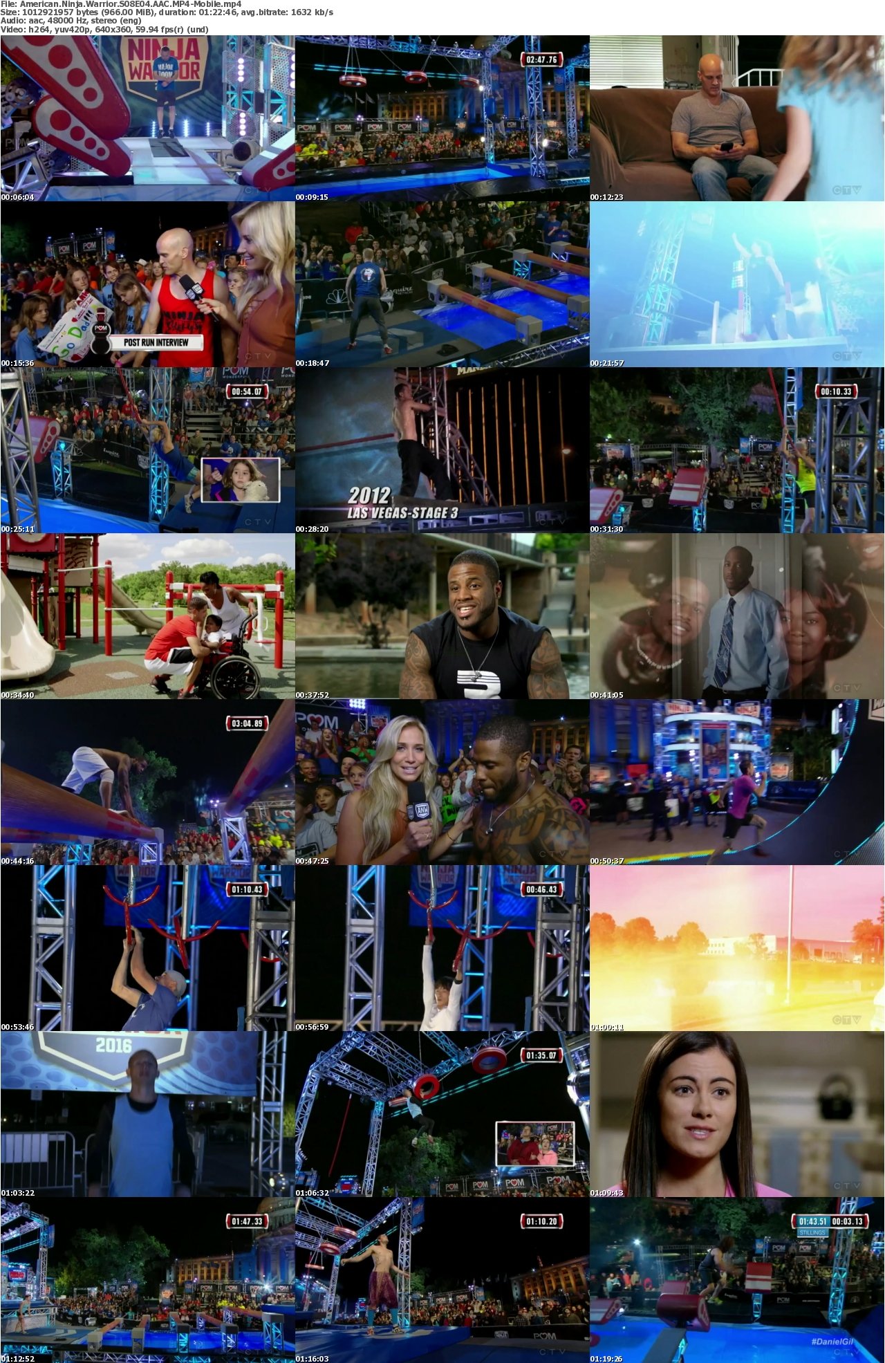 American Ninja Warrior S08E04 AAC MP4-Mobile