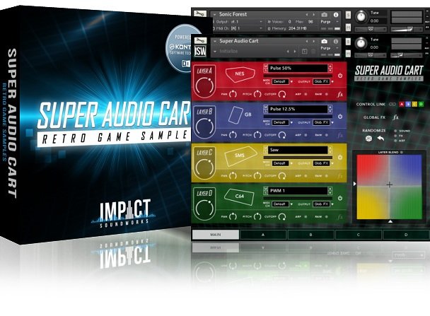 Impact Soundworks Super Audio Cart KONTAKT-SYNTHiC4TE