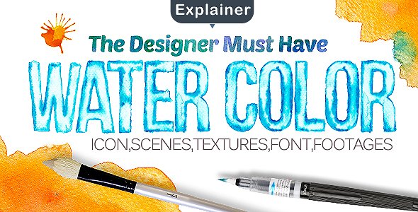 Water Color Pack - Project for After Effects (Videohive)