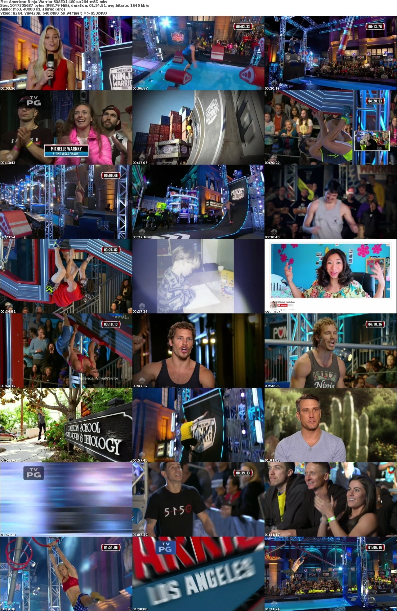 American Ninja Warrior S08E01 480p x264-mSD
