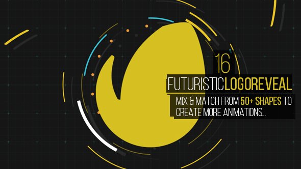 Futuristic Logo Reveal Pack - Project for After Effects (Videohive)