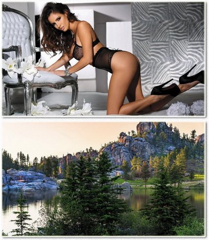 Wallpapers on a desktop 916