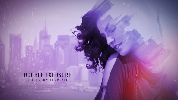 Double Exposure Slideshow - Project for After Effects (pond5)