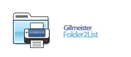 Portable Gillmeister Folder2List 3.8.1