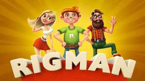 Rigman - Complete Rigged Character Toolkit - Project for After Effects (Videohive)