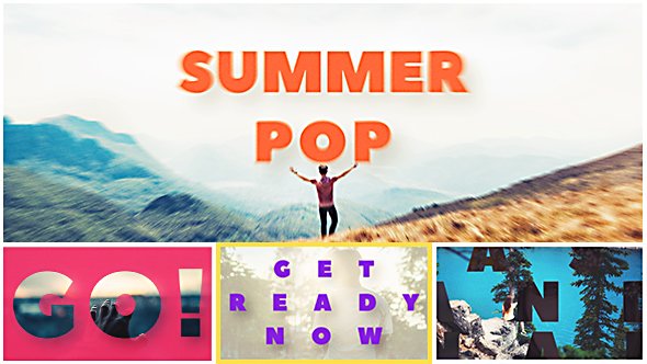 Summer Pop - Project for After Effects (Videohive)