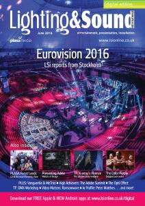Lighting &amp; Sound International -- June 2016