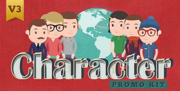 Character Promo Kit - Project for After Effects (Videohive)