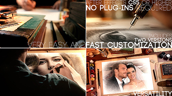Drawing Promo - Project for After Effects (Videohive)