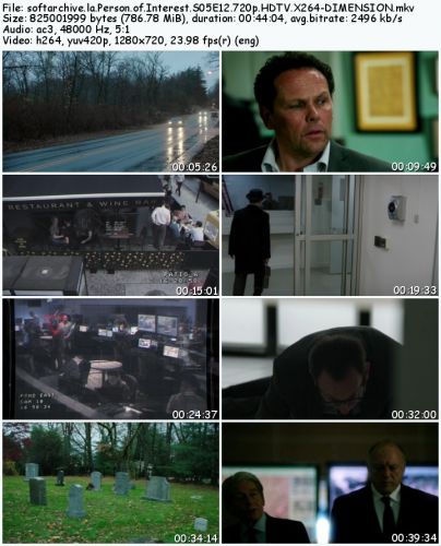 Person of Interest S05E12 720p HDTV X264-DIMENSION
