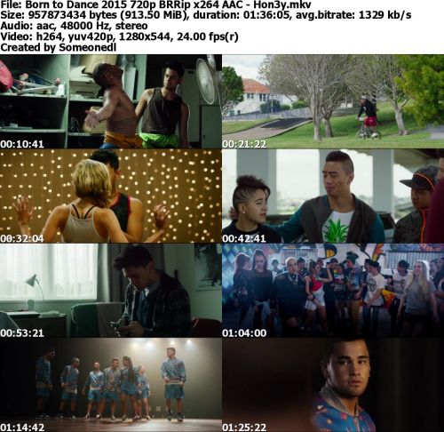 Born to Dance 2015 720p BRRip x264 AAC - Hon3y