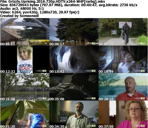 Grizzly Uprising 2016 720p HDTV x264-W4F