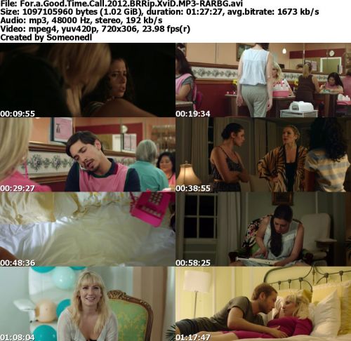 For a Good Time Call 2012 BRRip XviD MP3-RARBG