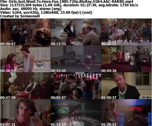 Girls Just Want To Have Fun 1985 720p BluRay H264 AAC-RARBG