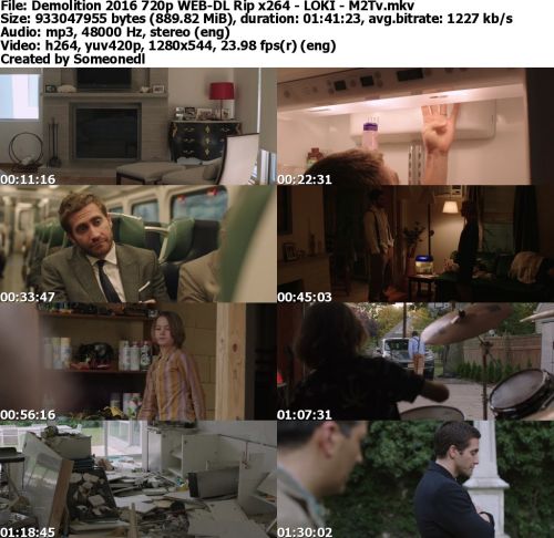 Demolition 2016 720p WEB-DL Rip x264 - LOKI - M2Tv