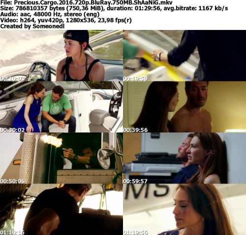 Precious Cargo 2016 720p BluRay 750MB ShAaNiG