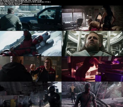 Deadpool (2016) 480p 2ch BRRip AAC x264 - GeekRG
