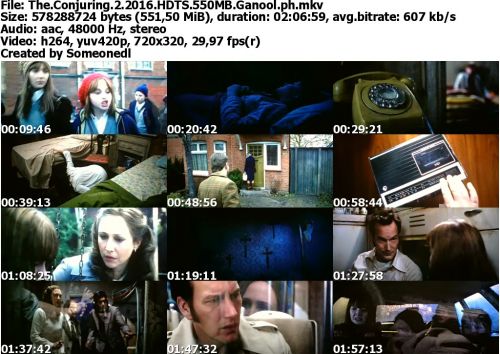The Conjuring 2 2016 HDTS 550MB Ganool
