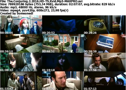 The Conjuring 2 2016 HD-TS Xvid Mp3-MAXPRO