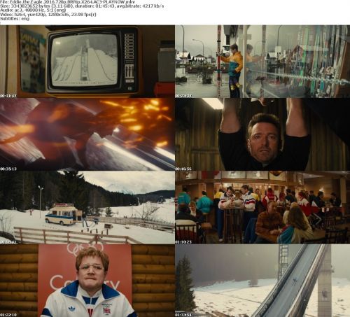 Eddie the Eagle 2016 720p BRRip X264 AC3-PLAYNOW