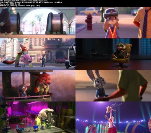 Zootopia 2016 BDRip x264 AC3-playSD