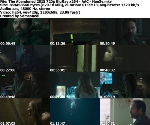 The Abandoned 2015 720p BluRay x264 AAC - Hon3y