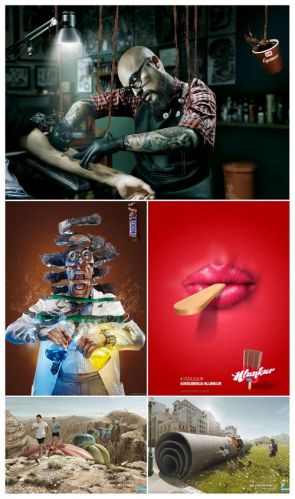 50 Advertising prints