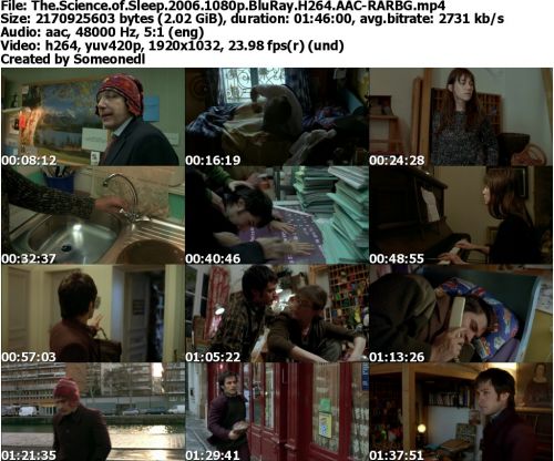 The Science of Sleep 2006 1080p BluRay H264 AAC-RARBG