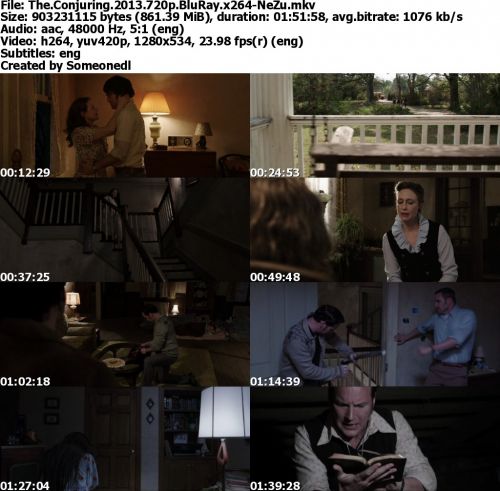 The Conjuring 2013 720p BluRay x264-NeZu
