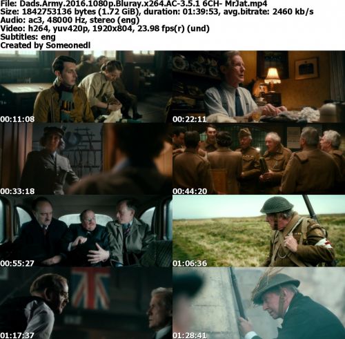 Dads Army 2016 1080p Bluray x264 AC-3 5 1 6CH - MrJat