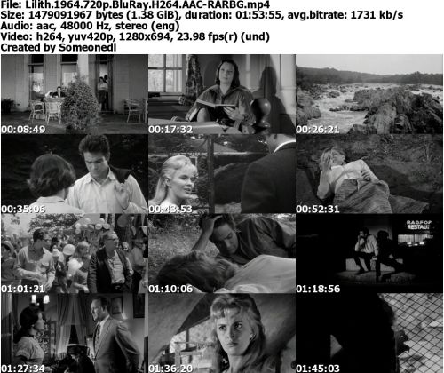 Lilith 1964 720p BluRay H264 AAC-RARBG