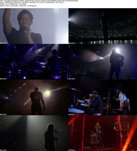 Imagine Dragons Smoke and Mirrors Live in Toronto 2016 720p BRRip X264 AC3-PLAYNOW
