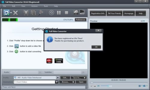 Full Video Converter 10.6.0 Multilanguage