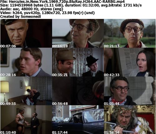 Hercules in New York 1969 720p BluRay H264 AAC-RARBG
