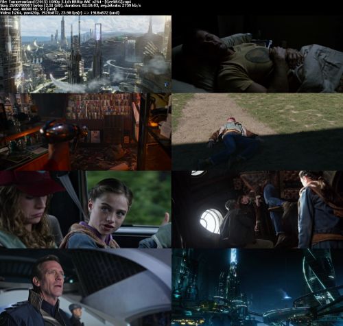 Tomorrowland (2015) 1080p 5.1ch BRRip AAC x264 - GeekRG