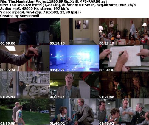 The Manhattan Project 1986 BRRip XviD MP3-RARBG
