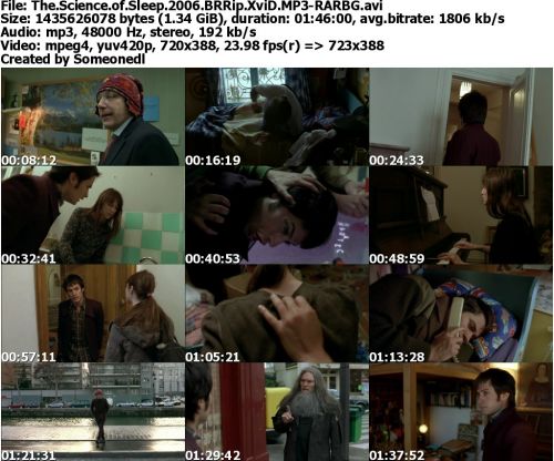 The Science of Sleep 2006 BRRip XviD MP3-RARBG