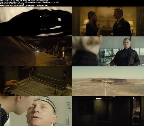 Spectre (2015) 480p 2ch BRRip AAC x264 - GeekRG