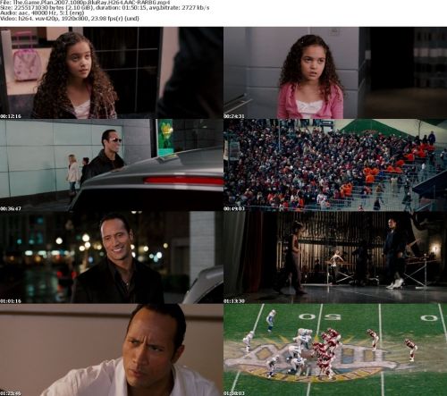 The Game Plan 2007 1080p BluRay H264 AAC-RARBG