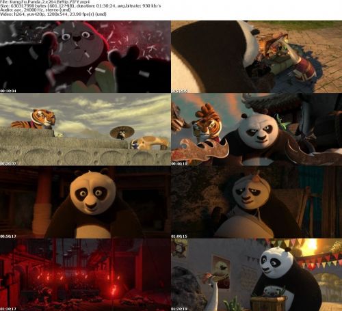 Kung Fu Panda 2 (2011 x264 BRRip-YIFY