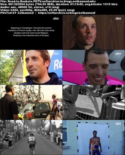 BIKE - Road to Roubaix (2008) PDTV x264-MVGroup