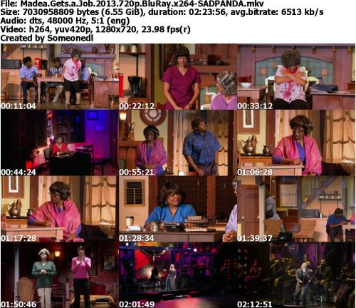 Madea Gets a Job 2013 720p BluRay x264-SADPANDA