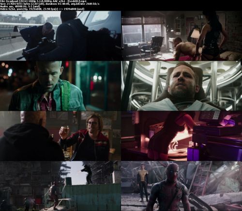 Deadpool (2016) 1080p 5.1ch BRRip AAC x264 - GeekRG