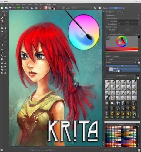 Krita 3.0 (x86/x64) + Portable