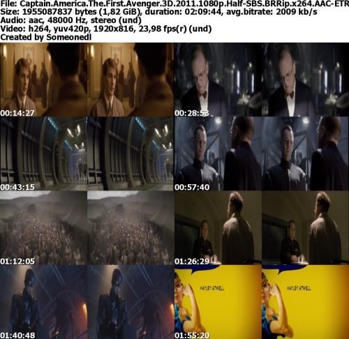 Captain America The First Avenger 3D 2011 1080p Half-SBS BRRip x264 AAC-ETRG