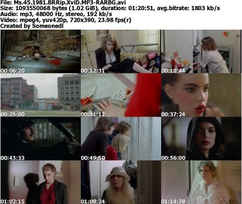 Ms 45 1981 BRRip XviD MP3-RARBG
