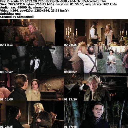Dracula 3D 2012 2D 720p BrRip EN-SUB x264-MULVAcoded