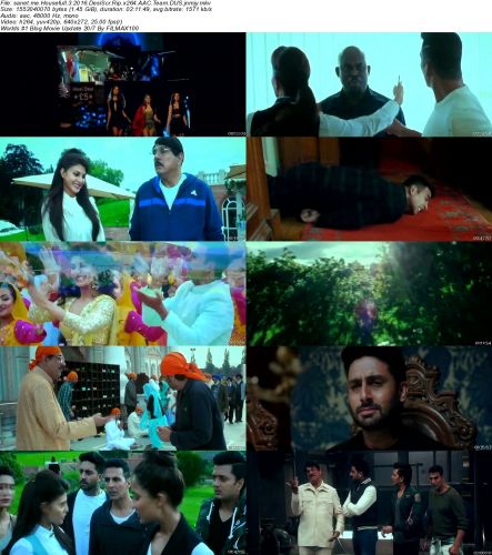 Housefull 3 2016 1/3 DesiScr Rip x264 AAC Team DUS jnmjy 