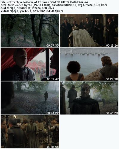 Game of Thrones S06E08 HDTV XviD-FUM