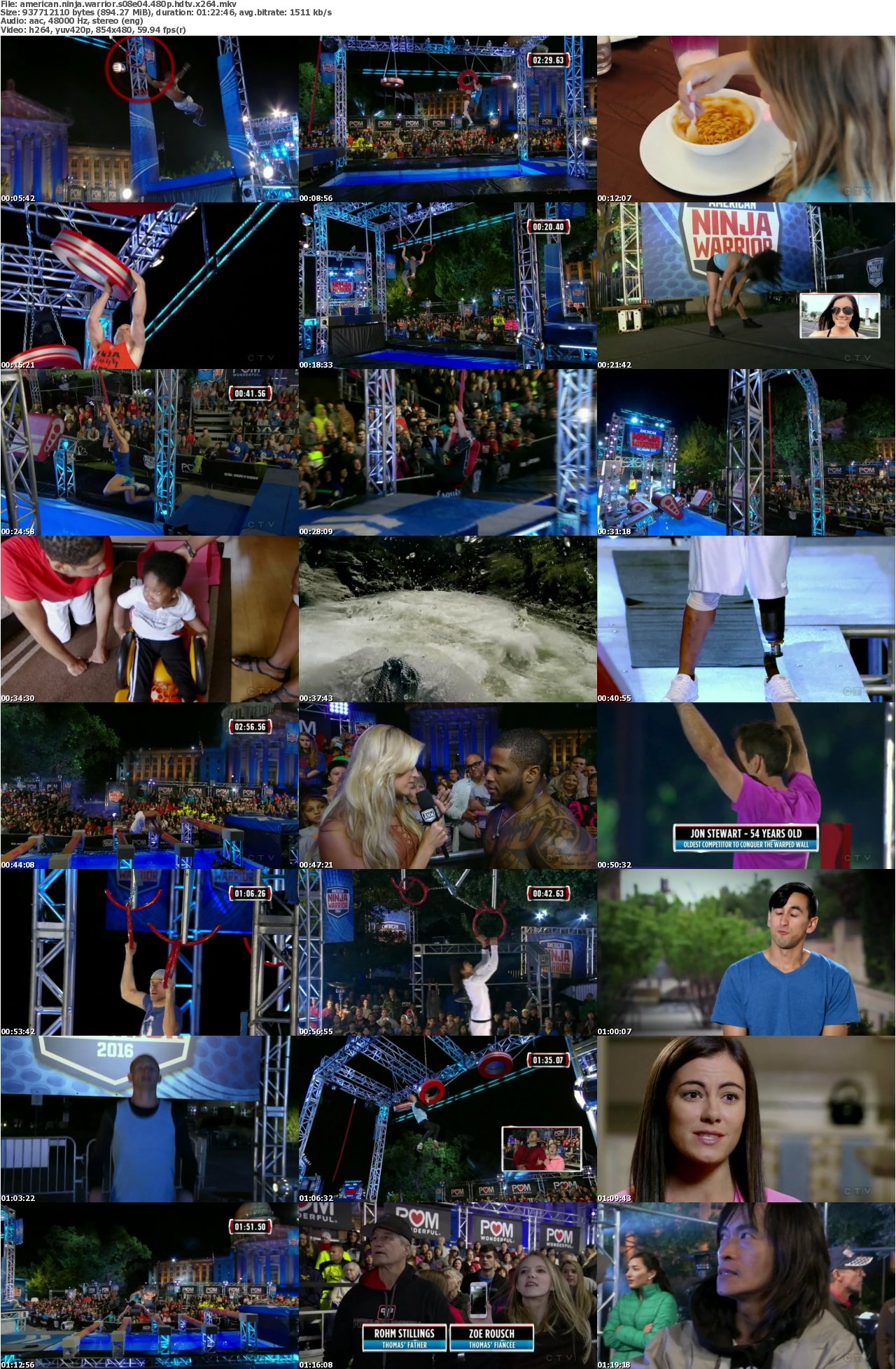 American Ninja Warrior S08E04 480p HDTV x264